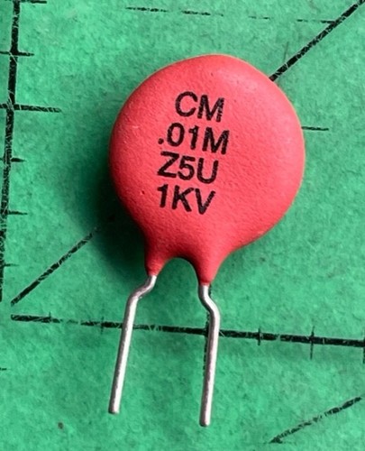 5pcs 0.1uF CM .1M E 500V 100nF 104 Z5U CERA-MITE Sprague Large Volume Safety Standard Ceramic Capacitor - 502 - Foto 3