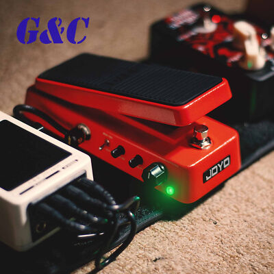 JOYO WAH-II Classic and Multifunctional WAH Pedal Featuring Wah-Wah/Volume Funct
