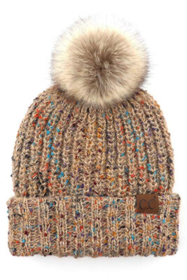 C.C Women's Exclusive Confetti Fuzzy 