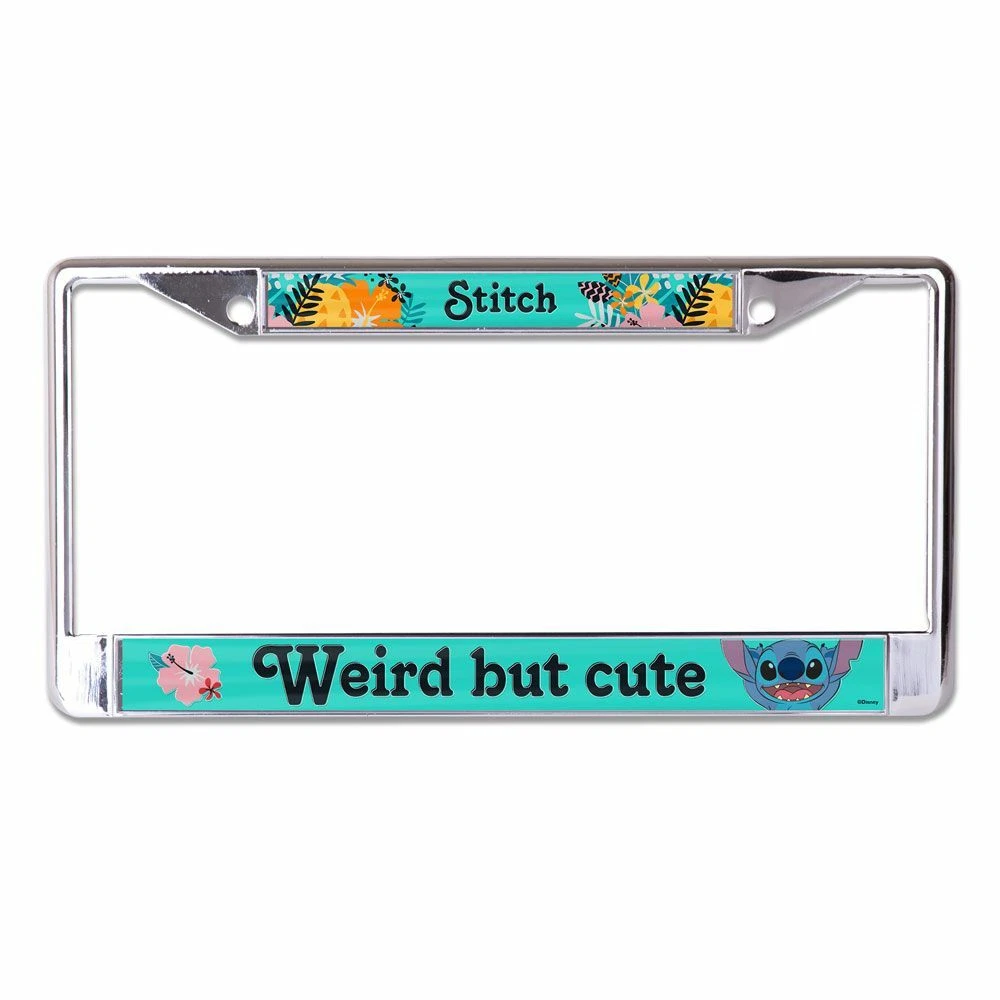Lilo and stitch shop license plate frame