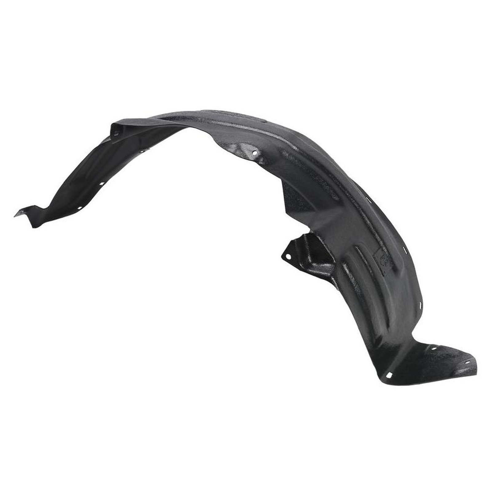Doublure aile avant gauche Hyundai Getz 2002-2006 en plastique noir HDPE