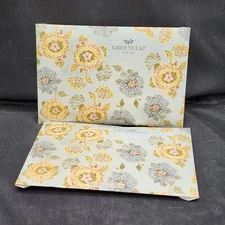 Greenleaf Standing Sachets Bella Freesia Floral lot of 2 large singles new