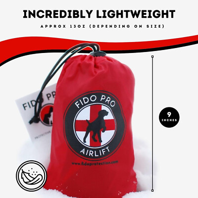 Fido Pro Airlift XL persons- Red UK