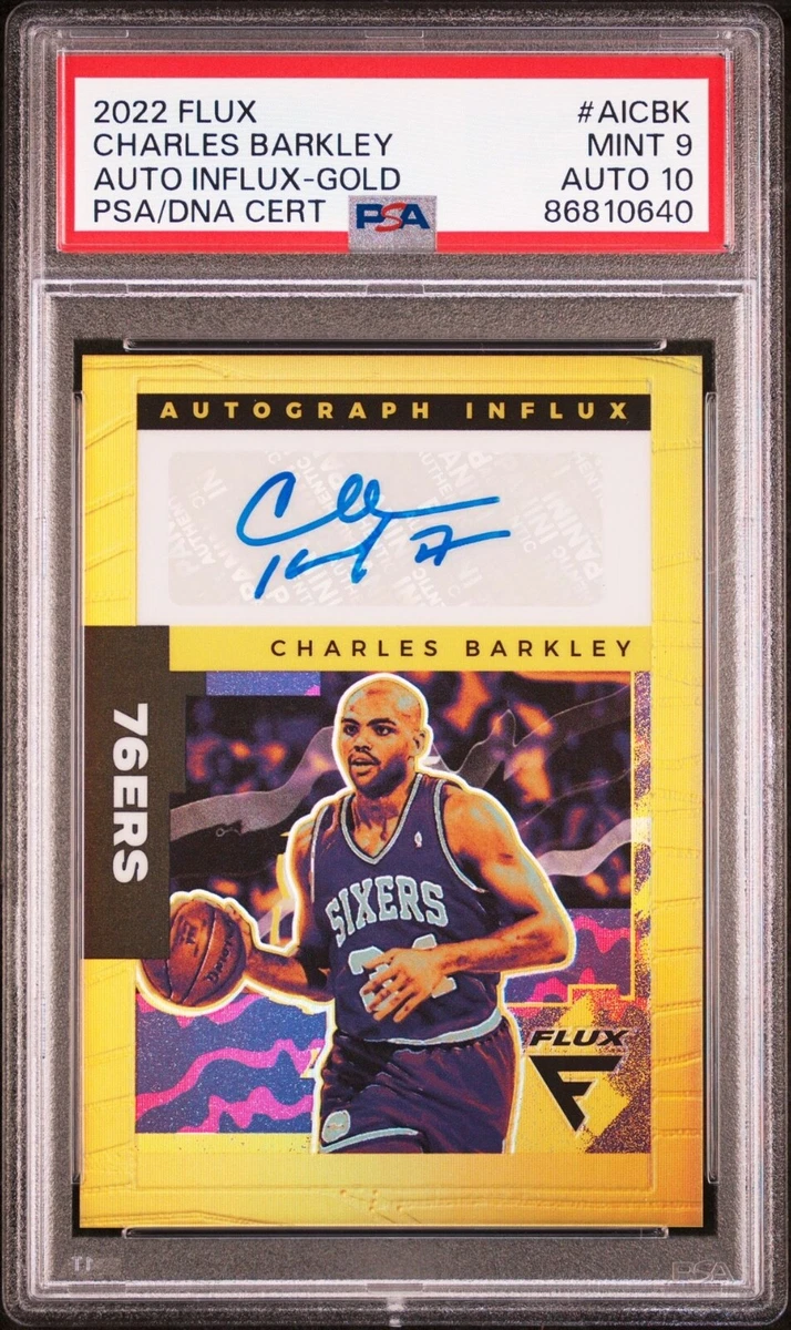 Revolution Charles Barkley Auto サイン　NBA Charles Barkley Basketball Autographed Sports Trading Cards
