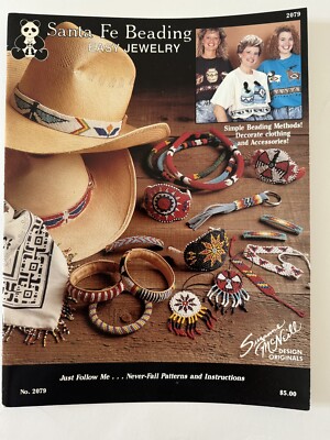 SANTA FE BEADING Easy Jewelry #2079 by Suzanne McNeill 1989