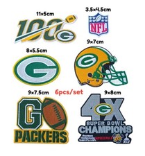 NFL Green Bay Packers Logo Patch sport Embroidery ,Iron ,Sewing on Fabric