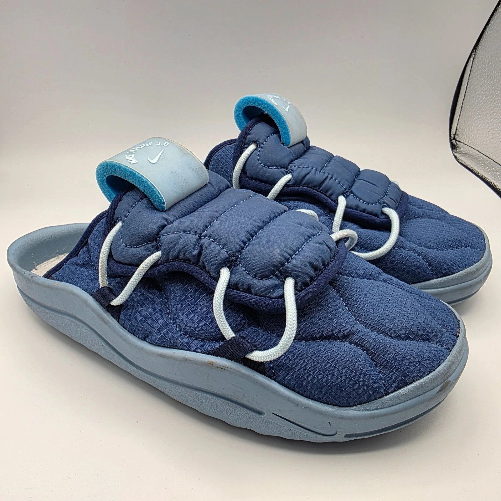 Sandali Nike Offline 3.0 da uomo taglia 7.5 Mystic blu navy estivi da passeggio DJ5226 400