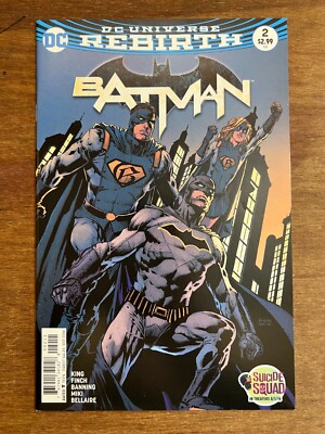 Batman 2 DC Comic Rebirth I Am Gotham Pt 2 David Finch Tom King 2016