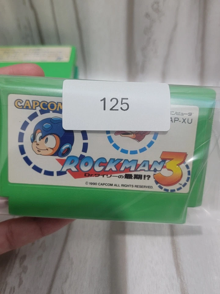 Rockman 3 Famicom Japanese Import FC NES Mega Man III Japan Capcom JP US Seller - Image 2 of 4