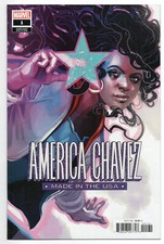 AMERICA CHAVEZ: MADE IN THE USA 1 - STEPHANIE HANS VARIANT (MODERN AGE 2021) 9.2