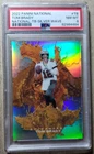 2022 Panini National Silver Wave Tom Brady /25 PSA 8 Tampa Bay Buccaneers #TB