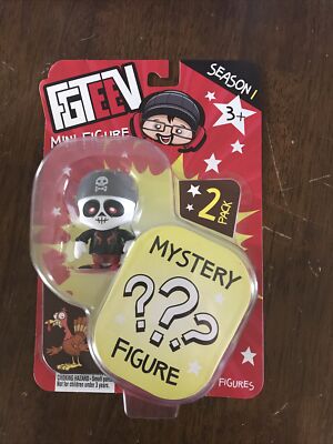 FGTEEV Mini Figures SKINNY BONZ 2 PACK NEW Toy Skeleton Skull Bone