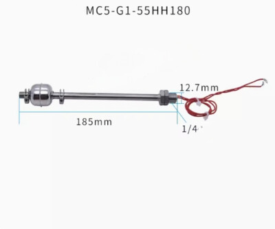 1PC NEW FOR Float switch liquid level and water level controller MC5-G1-55HH180
