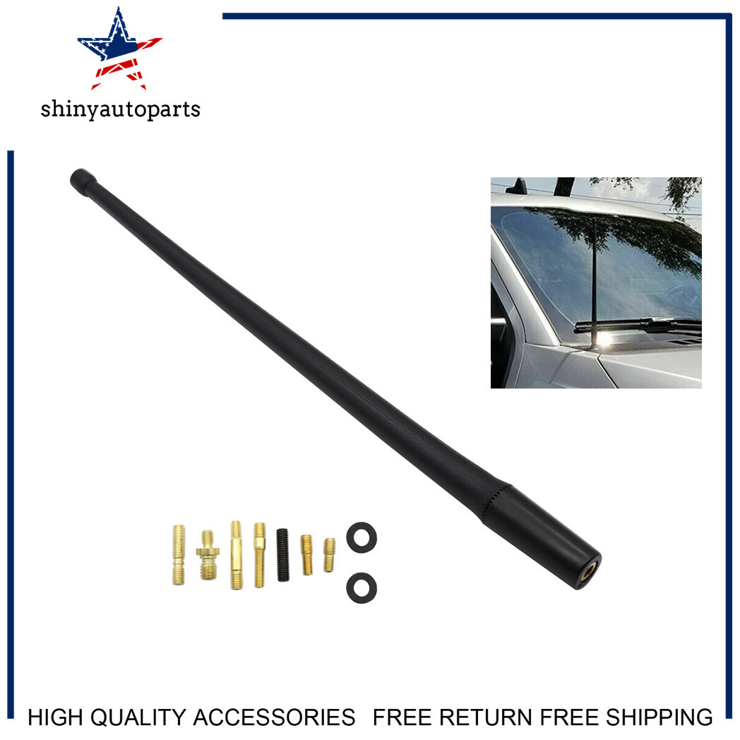 FOR Ford F-150 XL Crew Cab Pickup 4-Door 2017 13" Flexible Rubber Antenna Mast