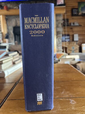 Macmillan Encyclopedia 2000 Edition, 1999, Ex-Lib, VG