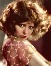 CLARA BOW #54 COLORIZED PHOTO 11 X 8.5 SHIPS FREE