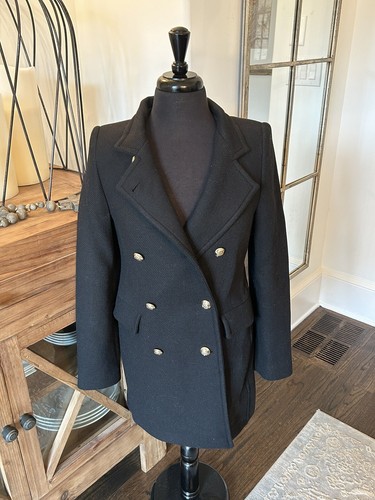 ZARA WOLLMISCHUNG ZWEIREIHIGER MANTEL GR XS 8456 298 NEU ohne Etikett - Bild 1 von 5