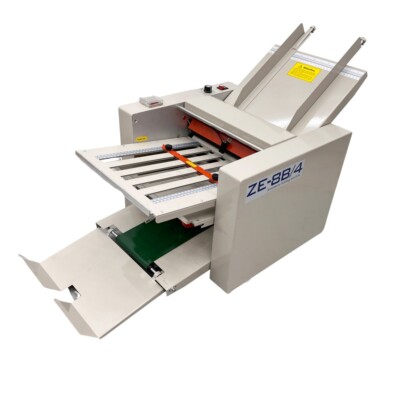 110V Paper Folding Machine Auto Document Folder Desktop Paper Folding Machine