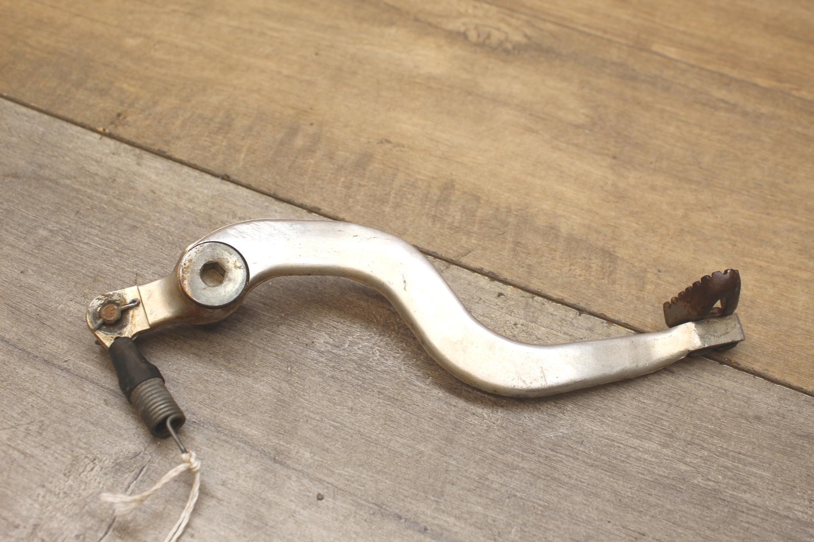 1997 Honda CR250R RIGHT REARSET BRAKE FOOT PEDAL W SPRING & BOLT eBay