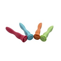 Eduplay 370028 Soft Grip Geo Stempel Aus Gummi, 14 X Ø 3 Cm, Mehrfarbig, 4-Teili