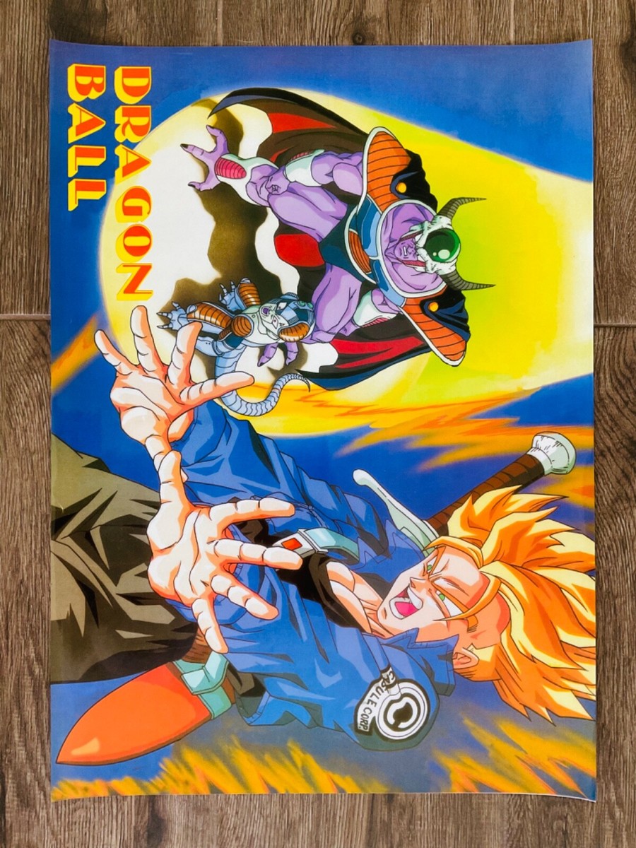 Dragon Ball Z Poster Choose Goku Trunks King Cold Frieza Goten