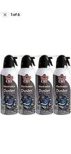 Lot 4 New Canned Air Falcon Dust-Off Professional Compressed Gas Duster 12 oz