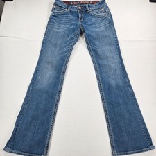 Rock Revival Mid Rise Western Gwen Boot Cut Jeans Women's Size 30