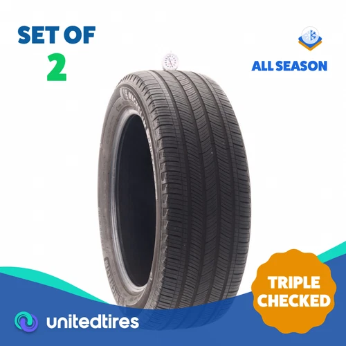 Set of (2) Used 235/55R19 Michelin Primacy A/S 101V - 6/32 (MYFQ)