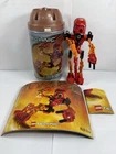 Vintage 2001 LEGO Bionicle Tahu 8534 Complete Set With Canister & Instructions