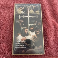 Jesus VHS, 1979 also known as The Jesus Film Brian Deacon BRAND NEW SEALED