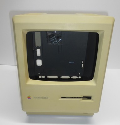 Apple Macintosh Mac Plus Empty Case Shell Signed Inside Housing Macquarium?
