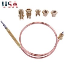 Thermocouples Gas Stove Universal Thermocouple Fireplace Adapter 5 Nuts
