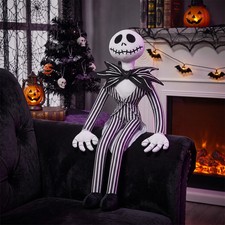 The Nightmare Before Christmas Jack Skellington Pinstriped Suit Plush Toy