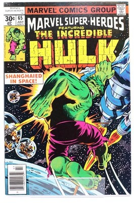 MARVEL SUPER-HEROES #65   [9.0]   1977   Herb Trimpe   MARVEL   1st Print