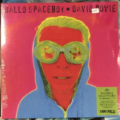 DAVID BOWIE - Hallo Spaceboy LP [Vinyl New] Limited Neon Pink 30th Ann. RSD 2026