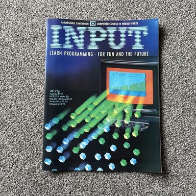 Input Magazine Marshall Cavendish  Issue No. 32 1984 Computer Programming BASIC