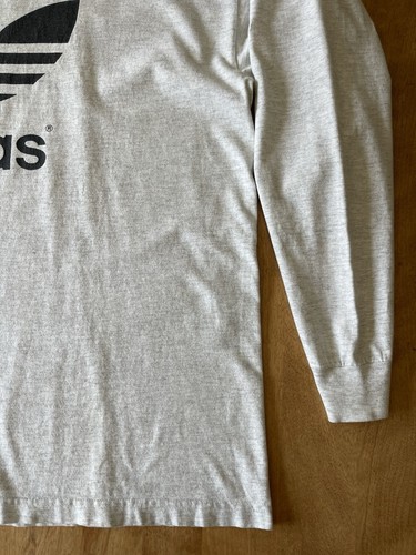 Vintage 90s Adidas Big Trefoil Logo Long Sleeve T-Shirt by Adidas, $30 - Photo 8