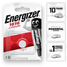 Image of CR1616 ENERGIZER Lithium Batteries 1616 DL1616 3V Coin Cell