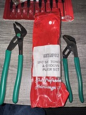 Rare Sk S-k Tools 7507 Usa Nos 2pc Tongue Groove Plier Set Sktgp02 France 7560