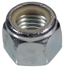 10-Pack 44898 M12-1.25 Fine Pitch Nylon Insert Stop Nut Zinc Plated Steel