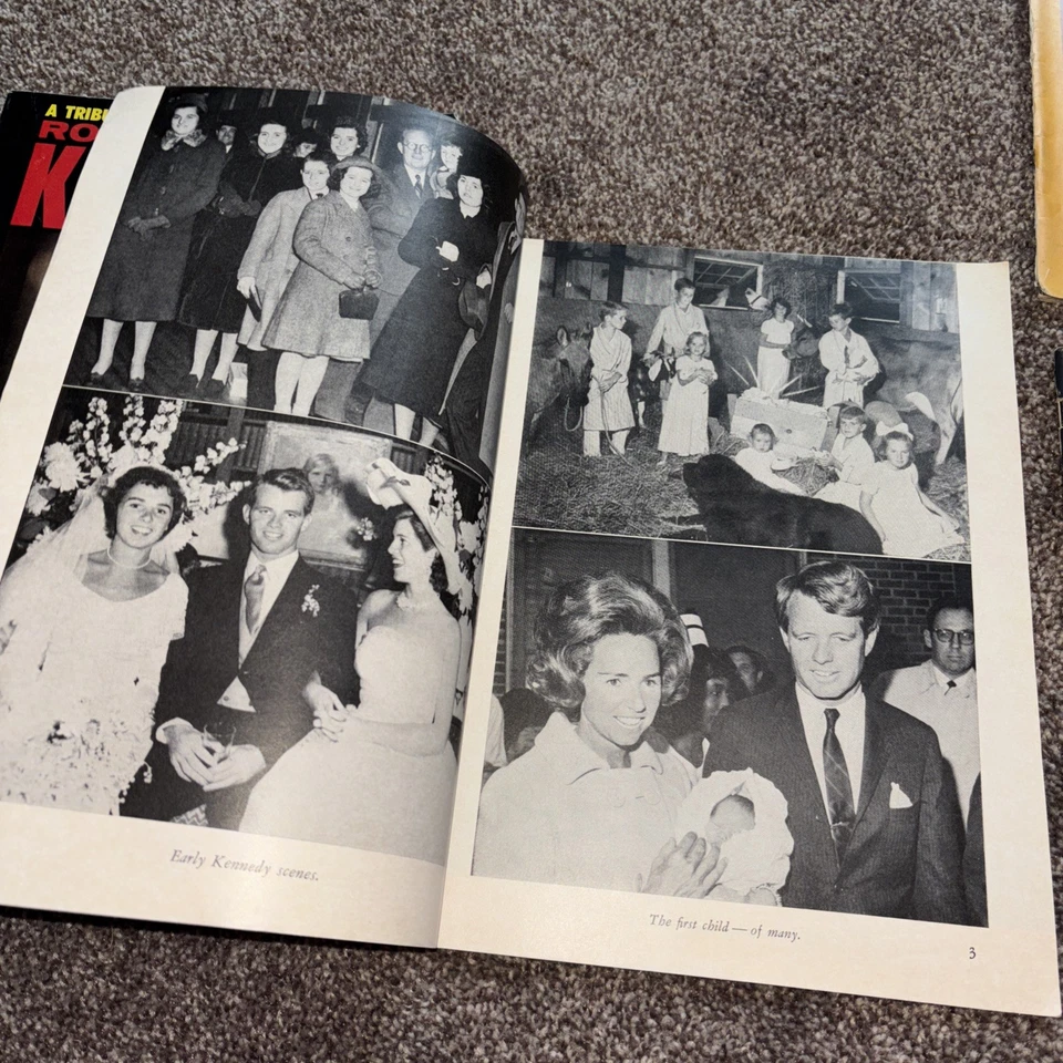 Lot Of 5 Kennedy Collector Books, 1960s, JFK, RFK, Jackie Kennedy, Photos & News - Image 4 of 4