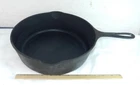 Vintage GRISWOLD Cast Iron SKILLET Chicken Frying Pan # 8 LARGE BLOCK LOGO 777