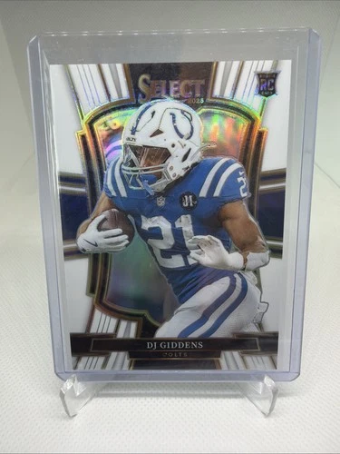 2025 Panini Select - Premier Level DJ Giddens #131 White Prizm /35 (RC)