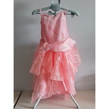 Wicked Glinda Good Witch Costume Dress Kids Size M 7-8 Pink Sequin Bubbles