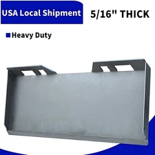 5/16" Mount Plate Skid Steer Loader Attachment for Bobcat Tractor Heavy Duty