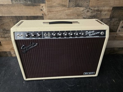 Fender Tone Master Deluxe Reverb 1 x 12-inch 100-watt Combo Amp - Blonde/Oxblood
