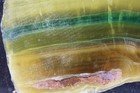 Rainbow Fluorite Slab - 572 Grams - Lapidary - Collect - Gems - Cabs - Argentina — photo 9