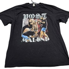 Post Malone 2023 Tour Shirt Mens XL Black If Yall Werent Here Id Be Crying Tee