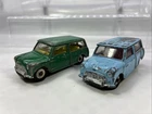Vintage Dinky Toys 197 Morris Mini Traveller 199 Austin Seven Countryman Joblot
