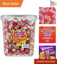 Candy Cinnamon Fireball Hard Individually Wrapped 7.5g 240 ct Spicy
